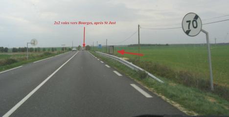 Photo du radar automatique de Soye en Septaine (N76)